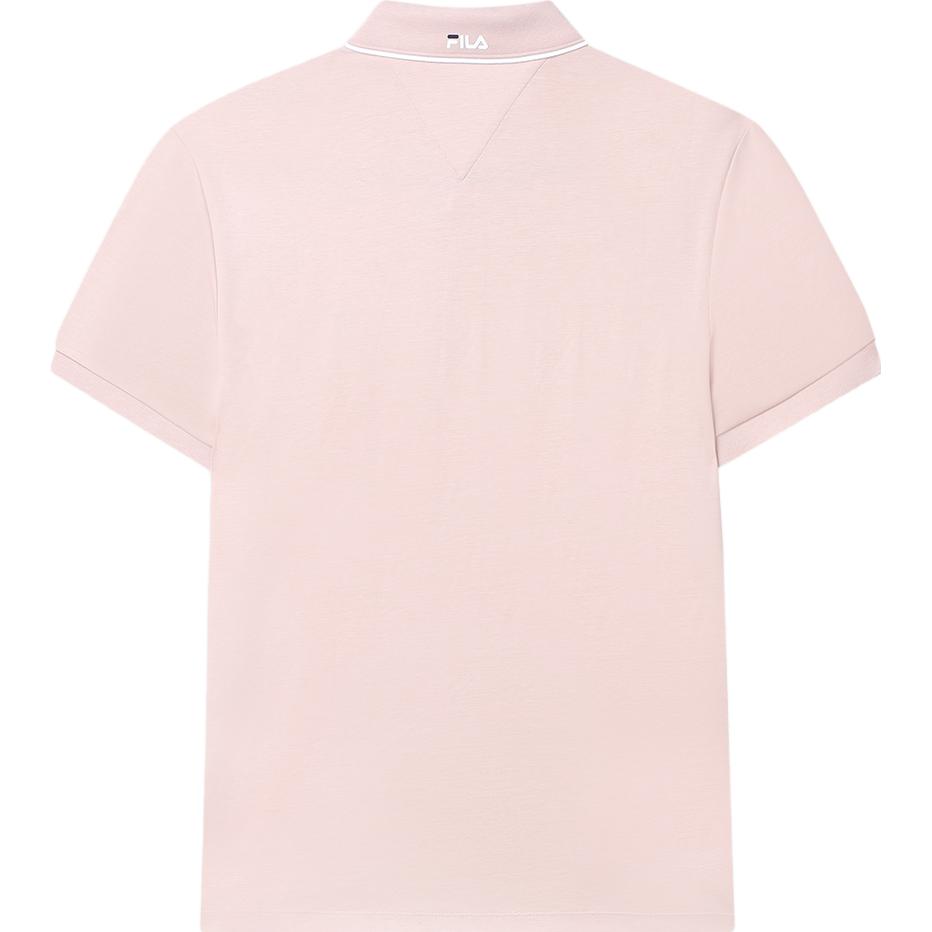 FILA 2023 Summer New Business Short Sleeve Polo Shirt Men tops Pink F11M321106FLP