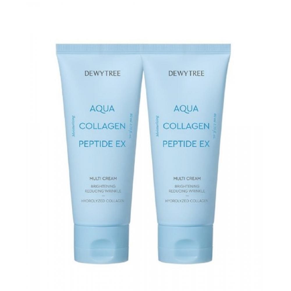 Dewytree [2er-Pack] Aqua Kollagen Peptid Ex Multi-Creme 80ml
