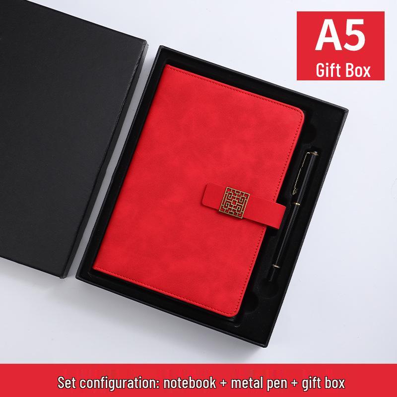 A5 Portable Business & Student Meeting Notebook Gift Set