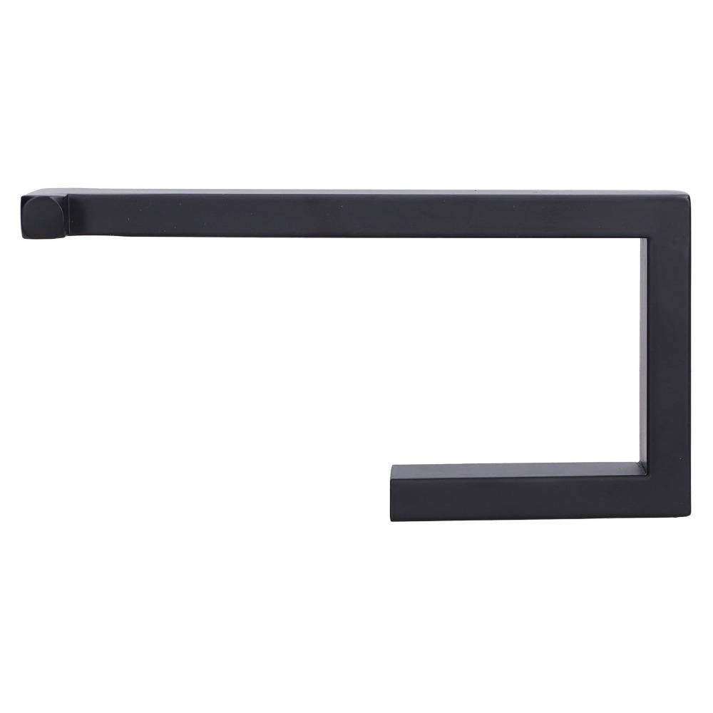 Stainless Steel Towel Rack Black Towel Bar Modern Toilet Paper Holder  Toilet Paper Holder