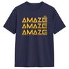 Amaze Project Hail Mary T-shirts Unisex 100% Bomull Vintage T-shirts Rund Hals T-shirt Kortärmade Toppar Stor Storlek