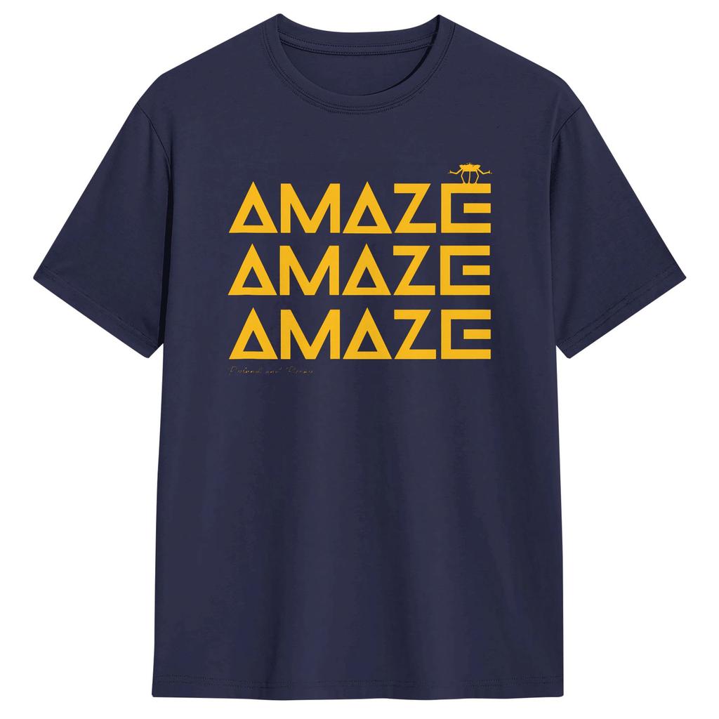 Amaze Project Hail Mary T-shirts Unisex 100% Bomull Vintage T-shirts Rund Hals T-shirt Kortärmade Toppar Stor Storlek