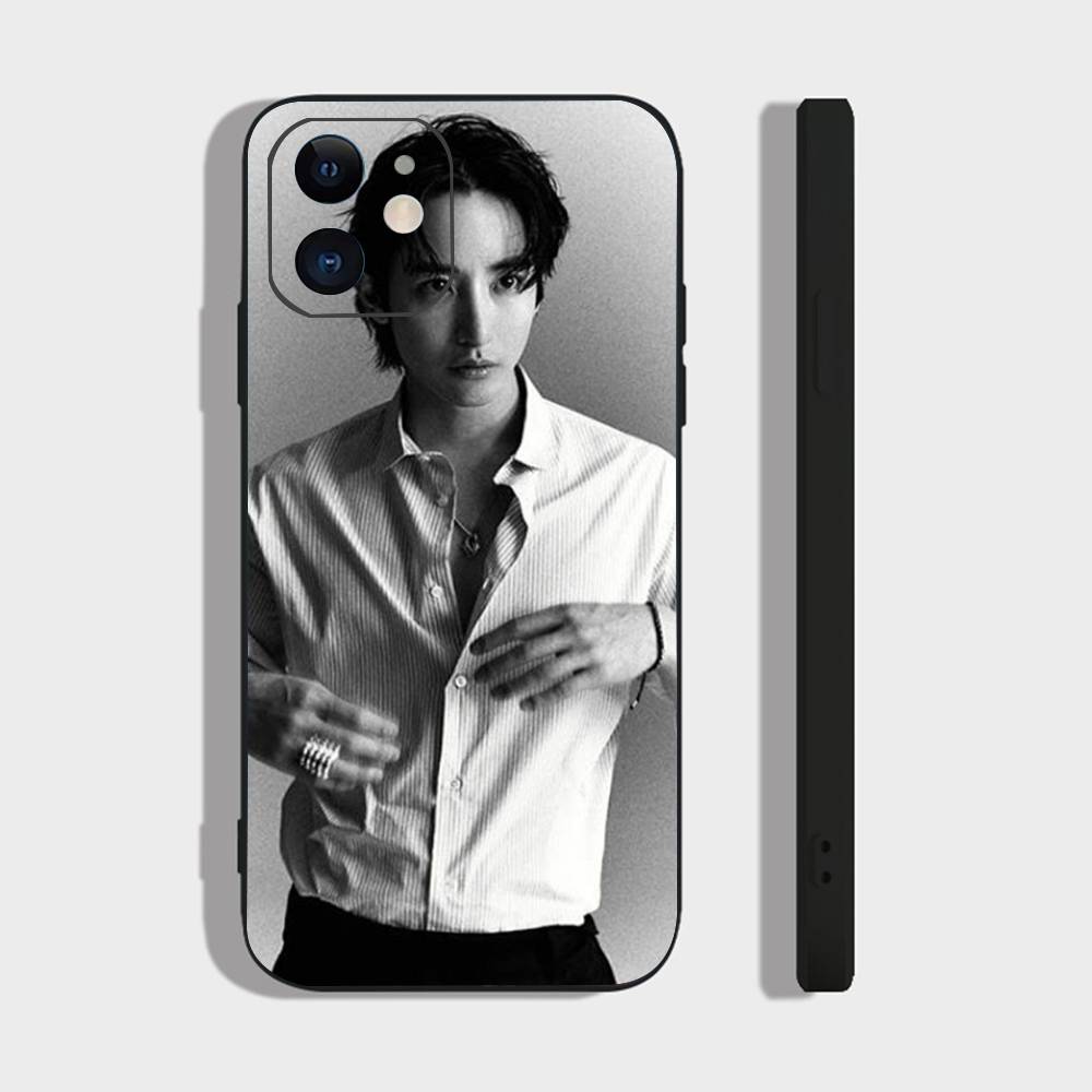 Korean Celebrity Lee Soo Hyuk Phone Case For IPhone 17 Air 16 15 14 13 Pro Max 11 12 Black Silicone Cover