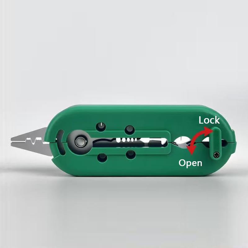 Multi-function Wire Stripper Electricians Cable Cutting Scissors Crimping Pliers Cable Cutter Crimper Tool Electrical Pliers