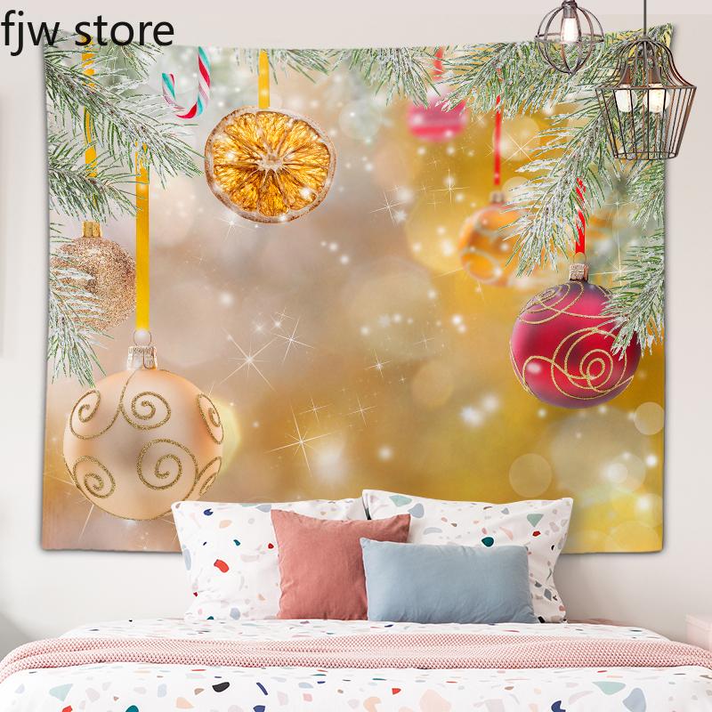 Crăciun Decorat Anul Nou Tapiserie Ball de Crăciun Cadou Tapiserie Artă de perete Decor Dormitor Camera de zi Decor acasă