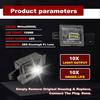 LED License Plate Light Rear Tag Lamp Compatible with 2014-2022 Chevy Silverado GMC Sierra 1500 2500HD 3500HD 2015-2021 Colorado Canyon Pickup Truck