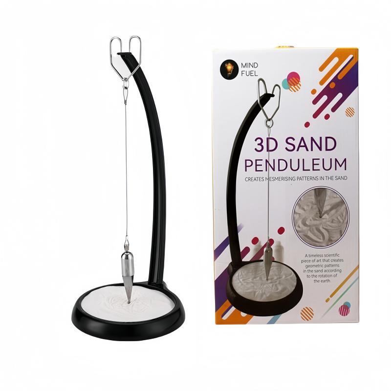 

Handmade Gravity Sand Pendulum Toy Stress Relief Jewelry Science Experiment Desk Decoration Sand Table Painting Art OneSize