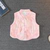 2025 New Autumn Chinese-Style Tang Suit Vest for Baby Girls