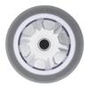 TPR Rubber Caster 4in Heavy Duty Wear Resistant Silent Tire Wheel Replacement for Hand Trucks Dolly 