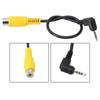 RCA To 2.5mm AV Converter Cable Car Rear View Reverse Parking Camera To Car DVR Car Navigation Cable GPS Camera Conversion Cable