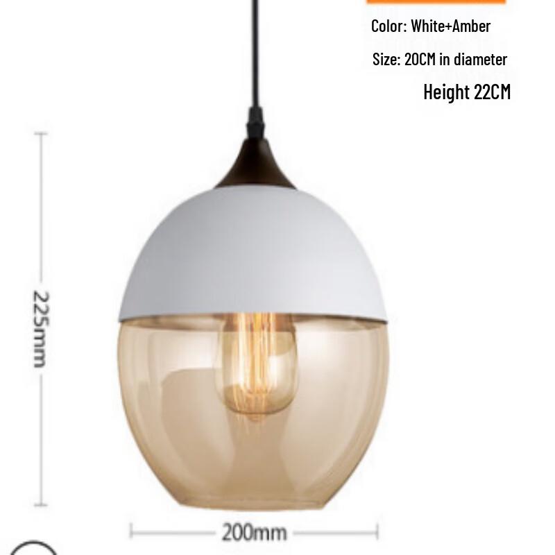 Xuanyong Modern Minimalist Glass Pendant Light