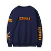 Men's Icrimax Print Hoodies Round Neck Hooded Sweatshirts Man Pullover Male Top Streetwear Outdoor Tracksuit