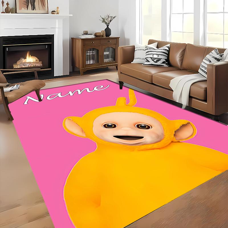 Custom personalization Teletubbies Area Rug - Perfect For Kitchen, Bathroom,Laundry Room Decor Large Size Available,Gift All Seasons