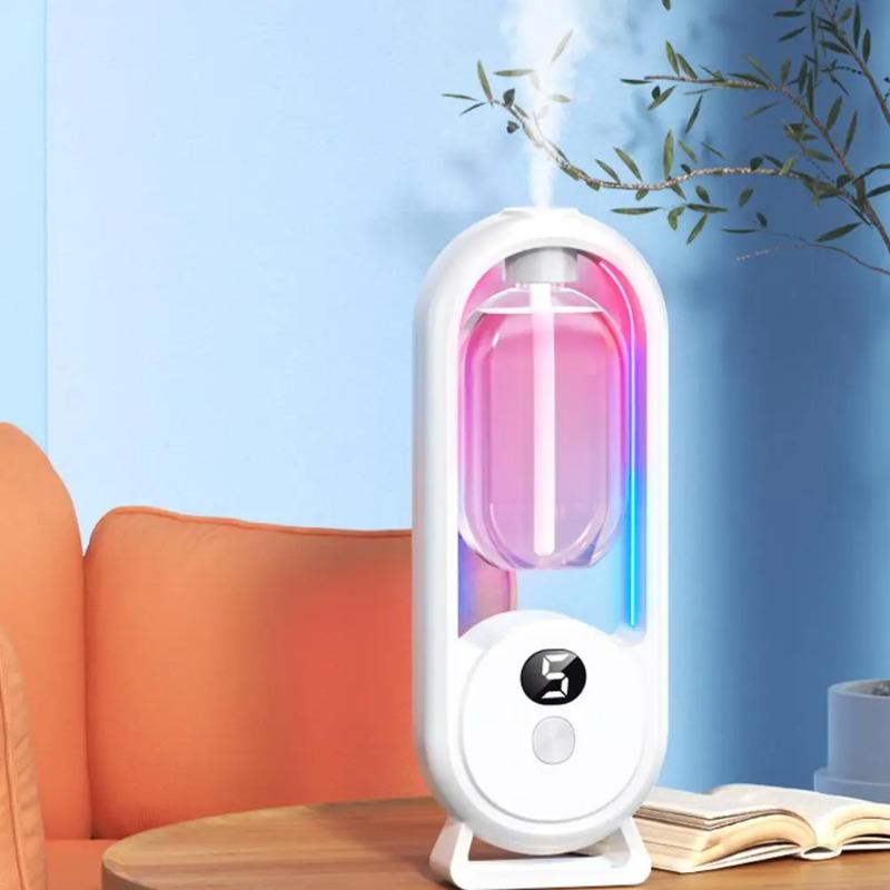 5PC Wall Mounted Humidifier Aroma Oil Diffuser Automatic Perfume Aromatherapy Diffuser 50ml Portable Home Air Freshener for Bedroom Living Room Office