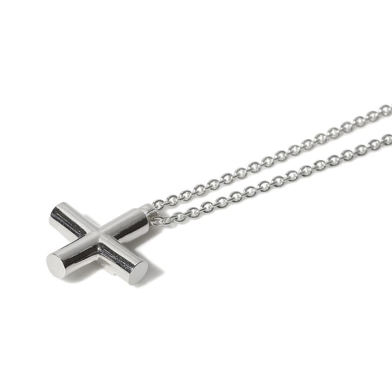 ANOTHER CELL PIPE CROSS PENDANT