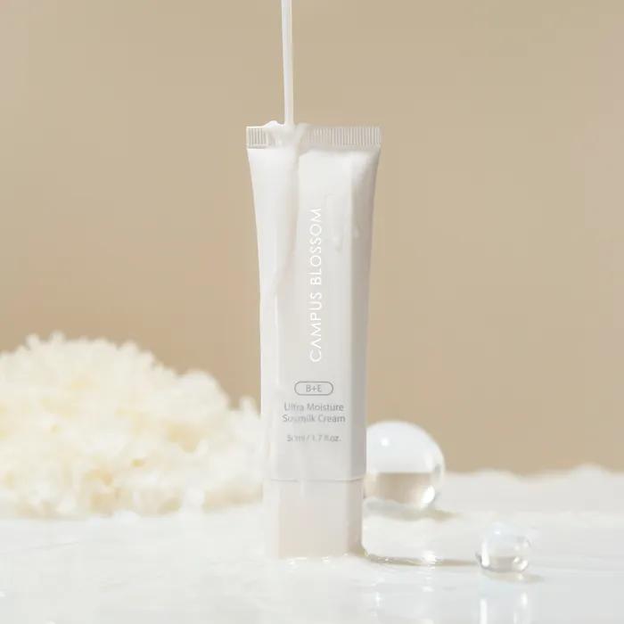 Moisture Cream Wrinkle Improvement Elasticity Cream Deep Moisturizing 48 Hours Soybean Vitamin B Moisture Moisturizing Mushroom Collagen Elasticity