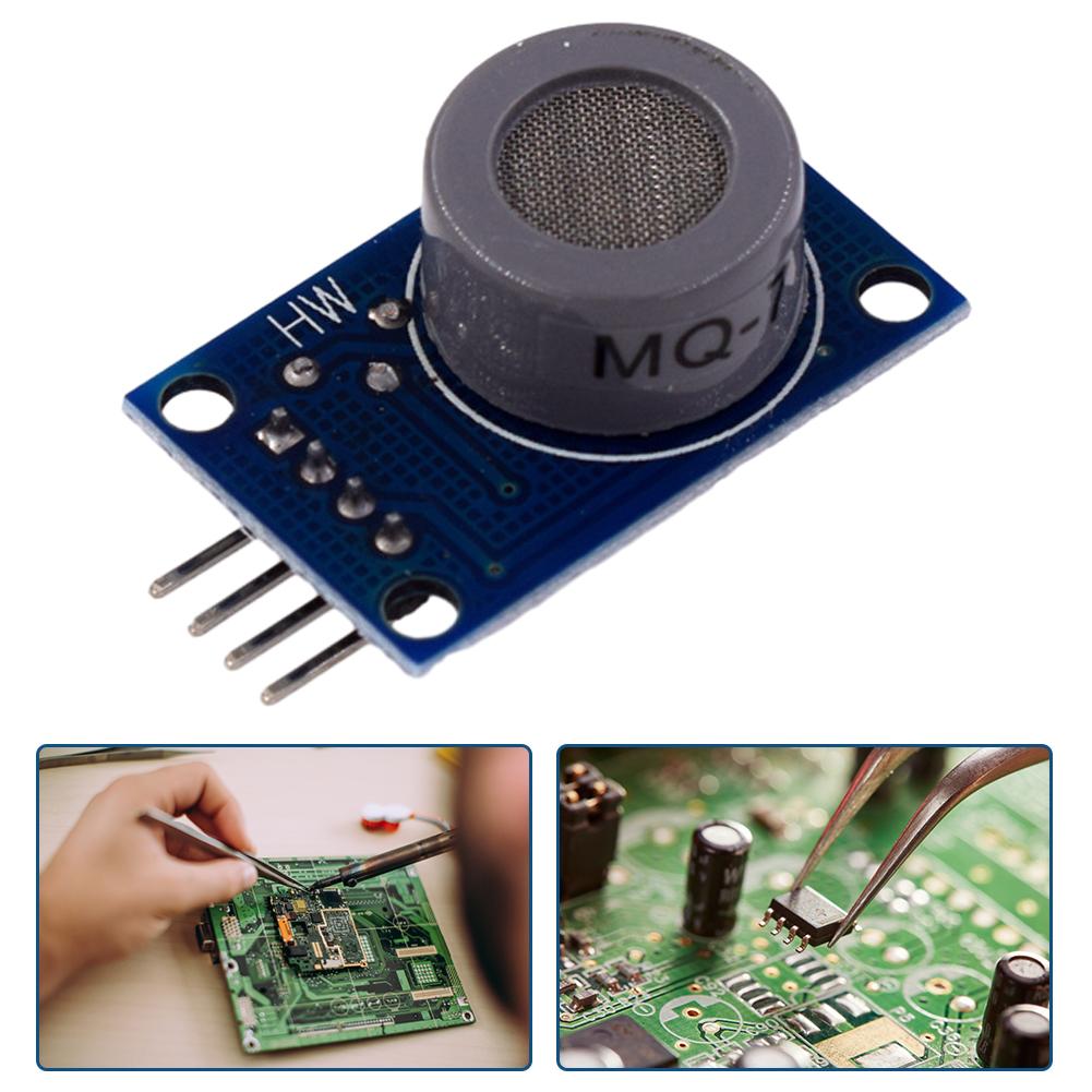 Sensor Module MQ-2 MQ-3 MQ-4 MQ-5 MQ-6 MQ-7 MQ-8 MQ-9 MQ-135 Detection Smoke Methane Liquefied Gas Sensor DC5V for Arduino