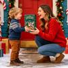 Calendario dell'Avvento di Natale 24 Giorni Mini Ornamenti in Mattoncini Unici Blocchi da Costruzione Fai da Te Scatola Regalo Countdown Decorazioni per la Casa di Natale