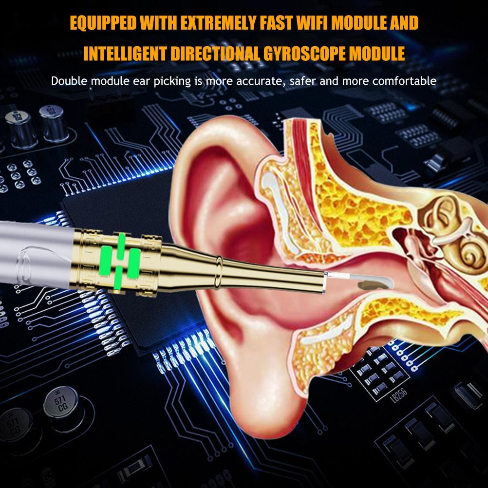 Visual Ear Cleaner Otoscope Earwax Remover Ear Camera Ear Cleaner for Earwax Cleaning