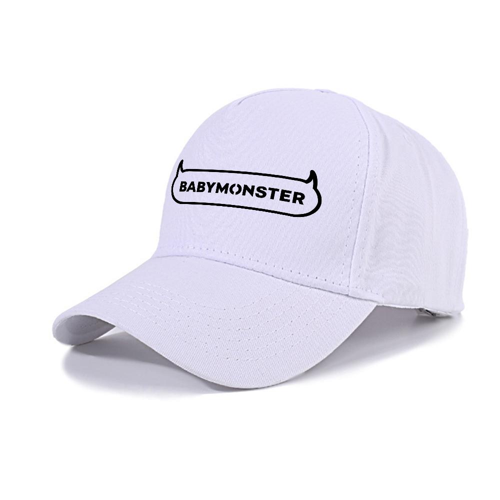 Șapcă de baseball sport Kpop BABYMONSTER MONSTIEZ Mărime reglabilă Imprimeu grafic Șepci cu coadă de cal pentru Rami Rora Asa Antrenamente de alergare