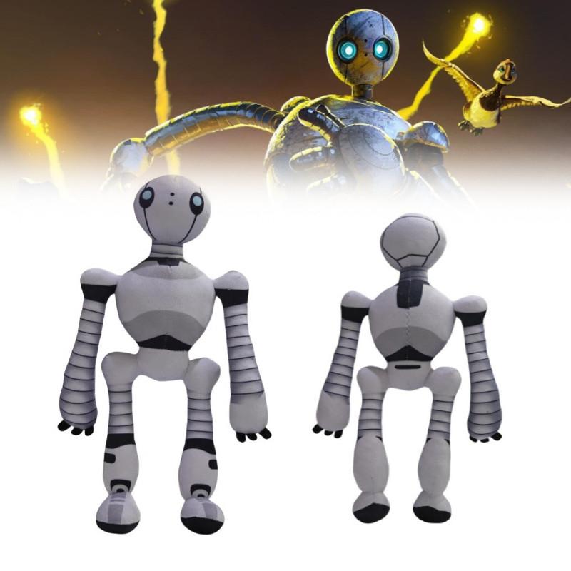 Wild Robot The Roz Plush Doll Movie Figure Plush Stuffed Soft Toy Gift Children