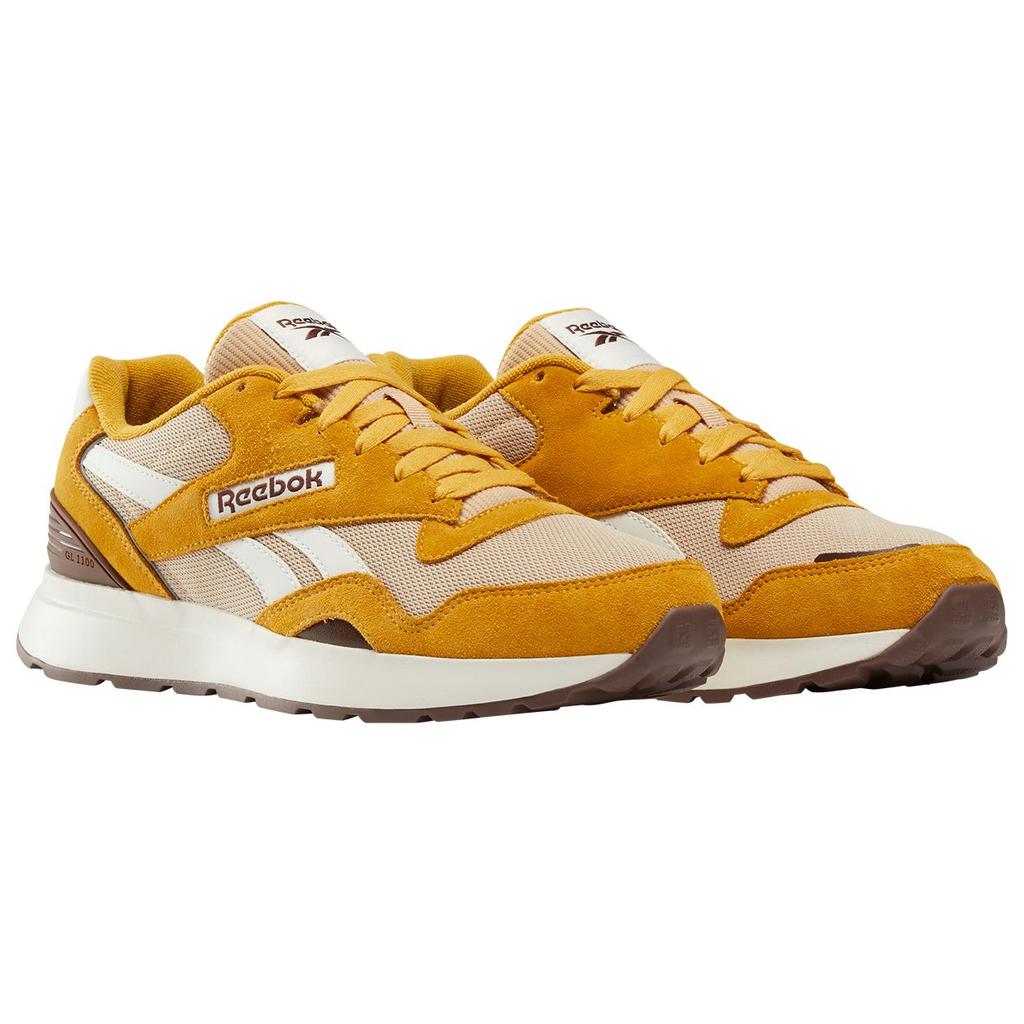 Reebok GL 1100 Heritage Gold Unisex Sneakers Yellow Chalk Unearthed-Brown 100201236