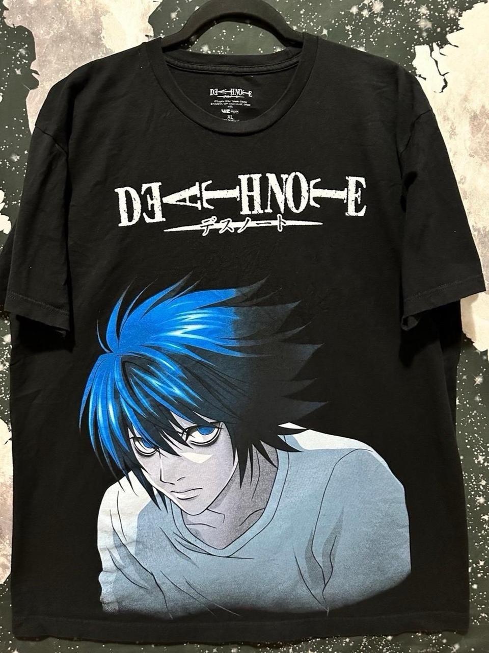Death Note Anime Manga Series Character Shirt Men’s Size XL Unisex T-Shirt XL