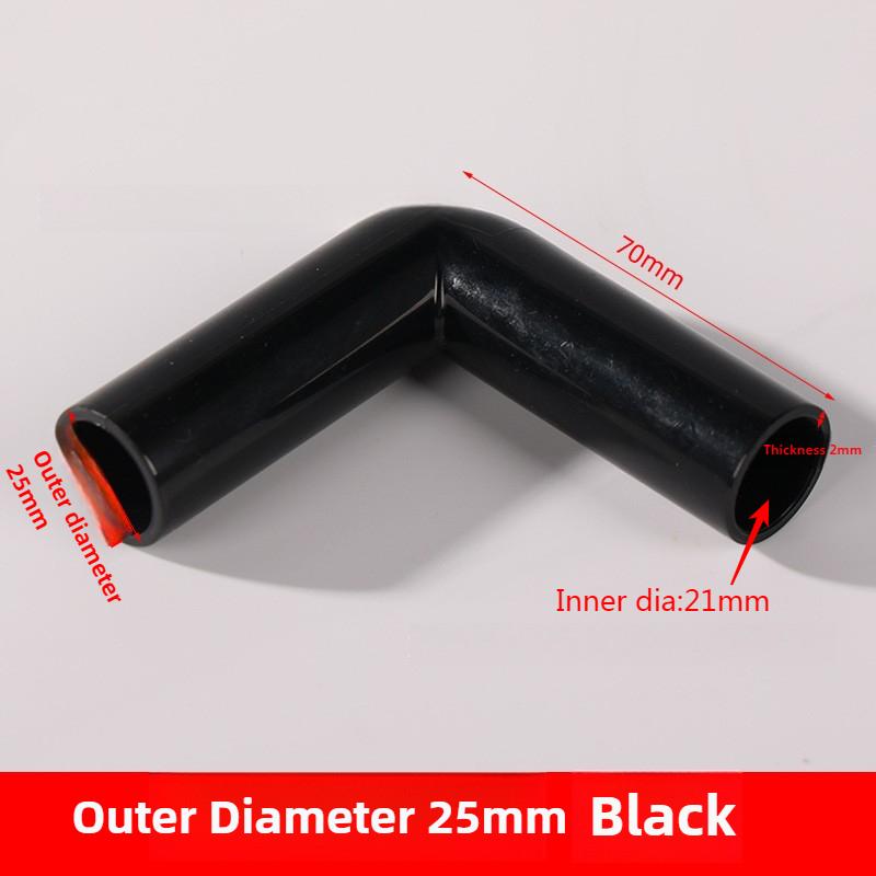 1PCS PVCTube Extended Fish Tank Elbow 90 Degree Elbow Connector Aquarium Garden Irrigation Water Pipe Accessories O.D 20/25/32mm