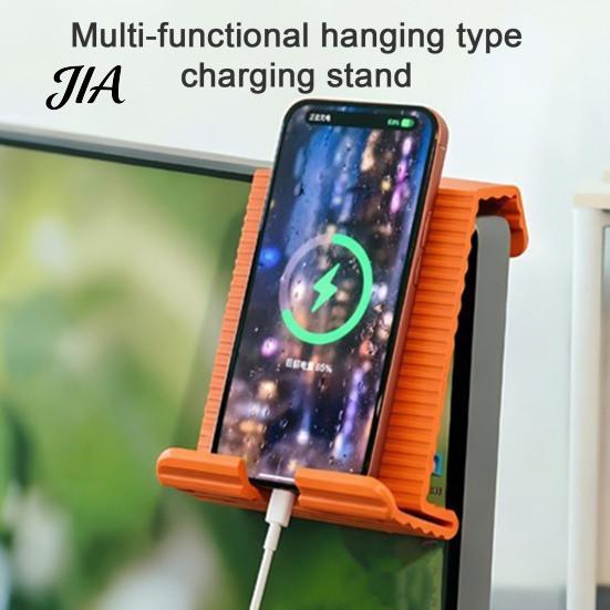 Handheld Camera Grip for Vlogging Silicone Phone Stand with Suction Cups, Foldable Flexible Desk Hands Free Mount Holder Tablet Laptop, Convertible