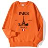 Sudadera con capucha de moda para mujer París Francia Torre Eiffel