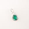 Chrome Diopside Gemstone 925 Sterling Silver Jewelry Zircon Stylish Pendant CZP-13-12