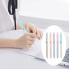5Pcs Colorful Gel Pens 0.5mm Fine Point Writing Fluently Ultralight Non-slip Comfortable Grip Black Ink Pens