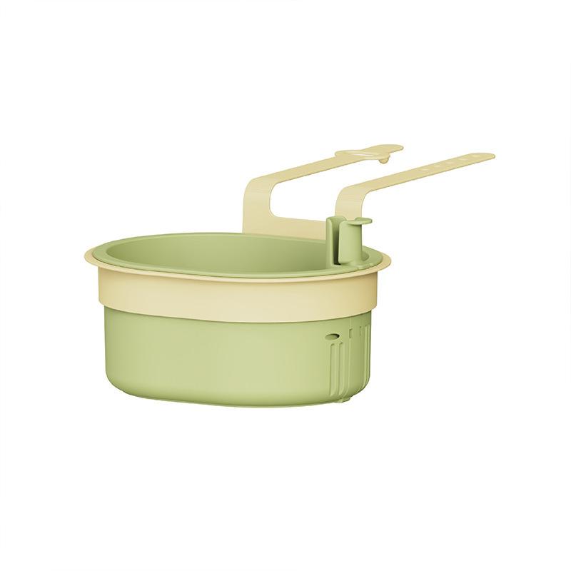 

1PCS Hanging Sink Drain Basket Food Residue Filter Basket Fruit Washing Water Filter Kitchen Separator 1PCS зелёный