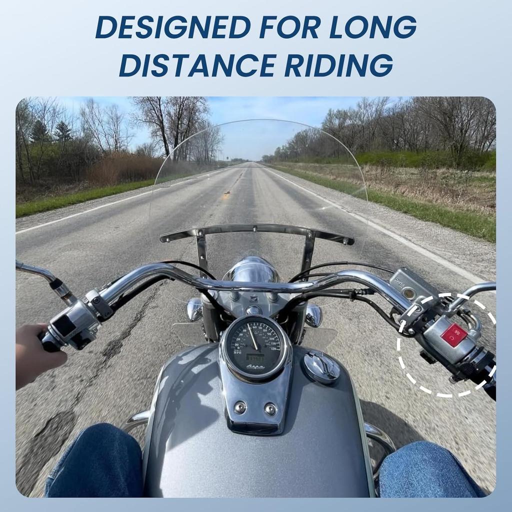 GUAIMI Cruise Control Throttle Assist Universal For Motorcycles With With 7/8" And 1" Diameter Bars