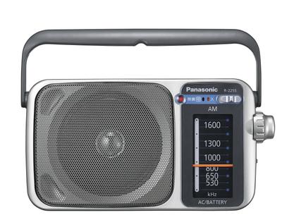 Panasonic AM1 Band Radio R-2255-S Silver