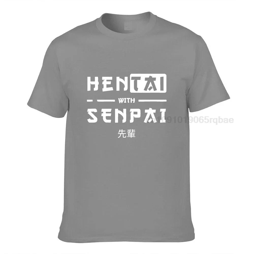 Japanese Senpai Tshirt Harajuku Streetwear Anime Design Cool Gifts For Teenager Cotton Eu Size Aesthetic Camisas