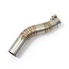 GSXR1000 High Quality Motorcycle Exhaust Middle Pipe Link Pipe For Suzuki GSXR1000 GSX R1000 GSXR 1000 2005 2006 K5 K6 Link Pipe