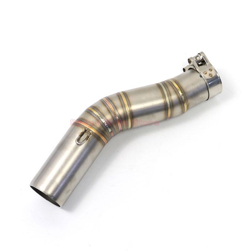 GSXR1000 High Quality Motorcycle Exhaust Middle Pipe Link Pipe For Suzuki GSXR1000 GSX R1000 GSXR 1000 2005 2006 K5 K6 Link Pipe