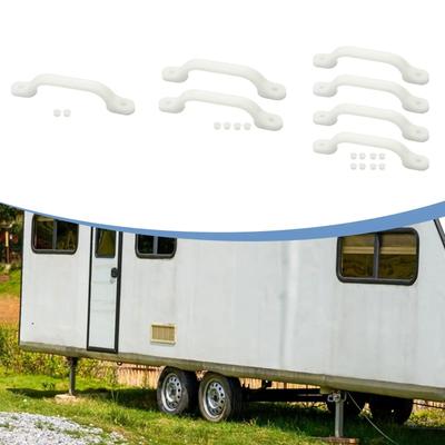 Ergonomic Corrosion Resistant Plastic Door Entry Handle for Recreational Vehicles Easy Snap On Upgraded Non Slip Texture