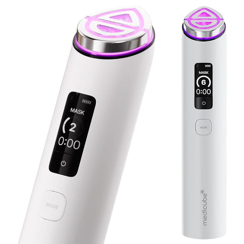 Medicube Booster Pro X2 White - 8-in-1 Multifunctional Facial Massager