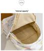 High-value Soft Girl Japanese-Style Cute Striped Backpack for Students, Large Capacity and Versatile.
