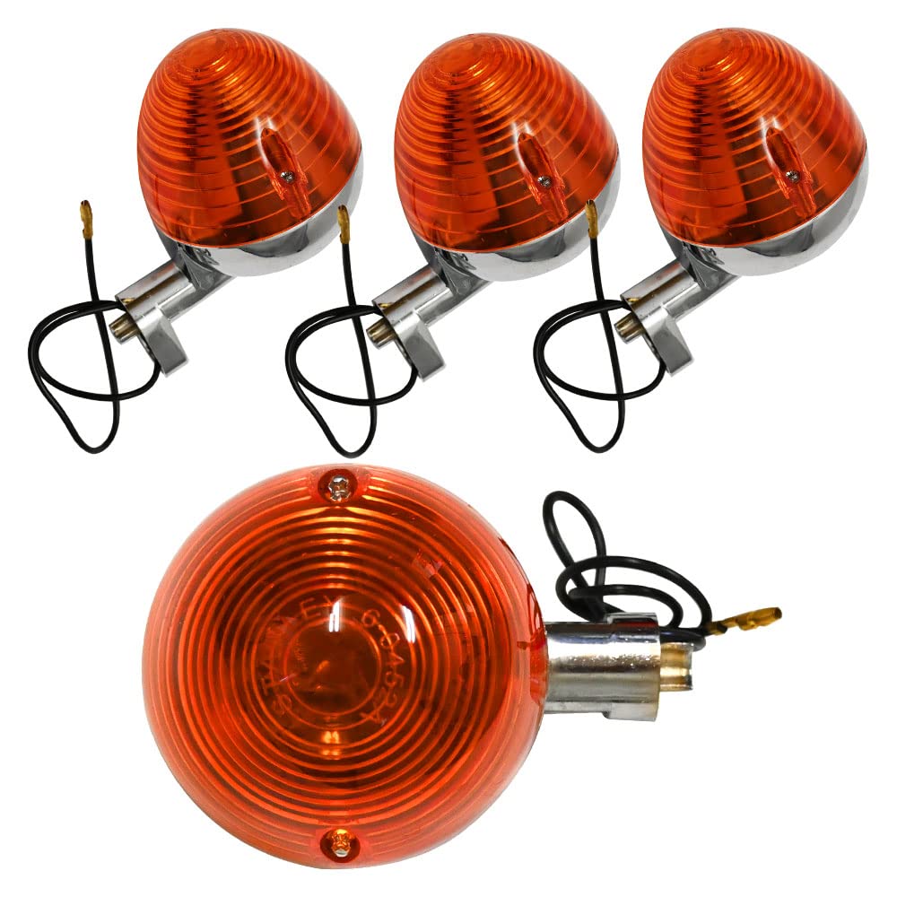 

Ducks Compatible, Sharey Compatible, Cub Compatible, CB50, C50, C70, Knob Turn Signal, Demekin, Turn Signal, Tongle, Orange Lens оранжевый