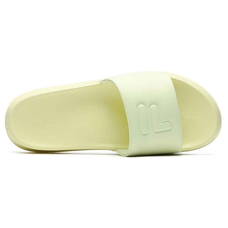 Fila Fusion Casual Slippers Women Slippers Light-Yellow T12W125503FTY