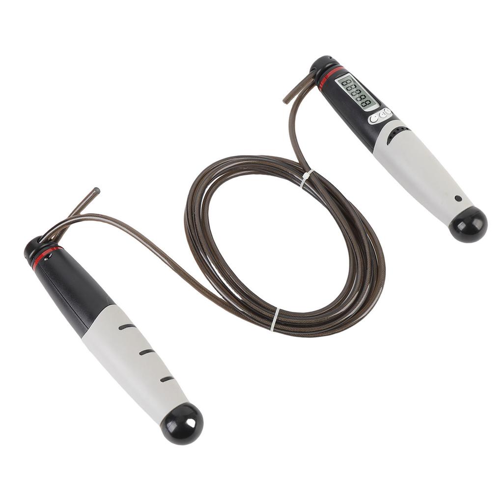 Smartes Springseil mit Zähler 1-Minuten-Timer Übungs-Springseil für Männer Frauen Springseil für