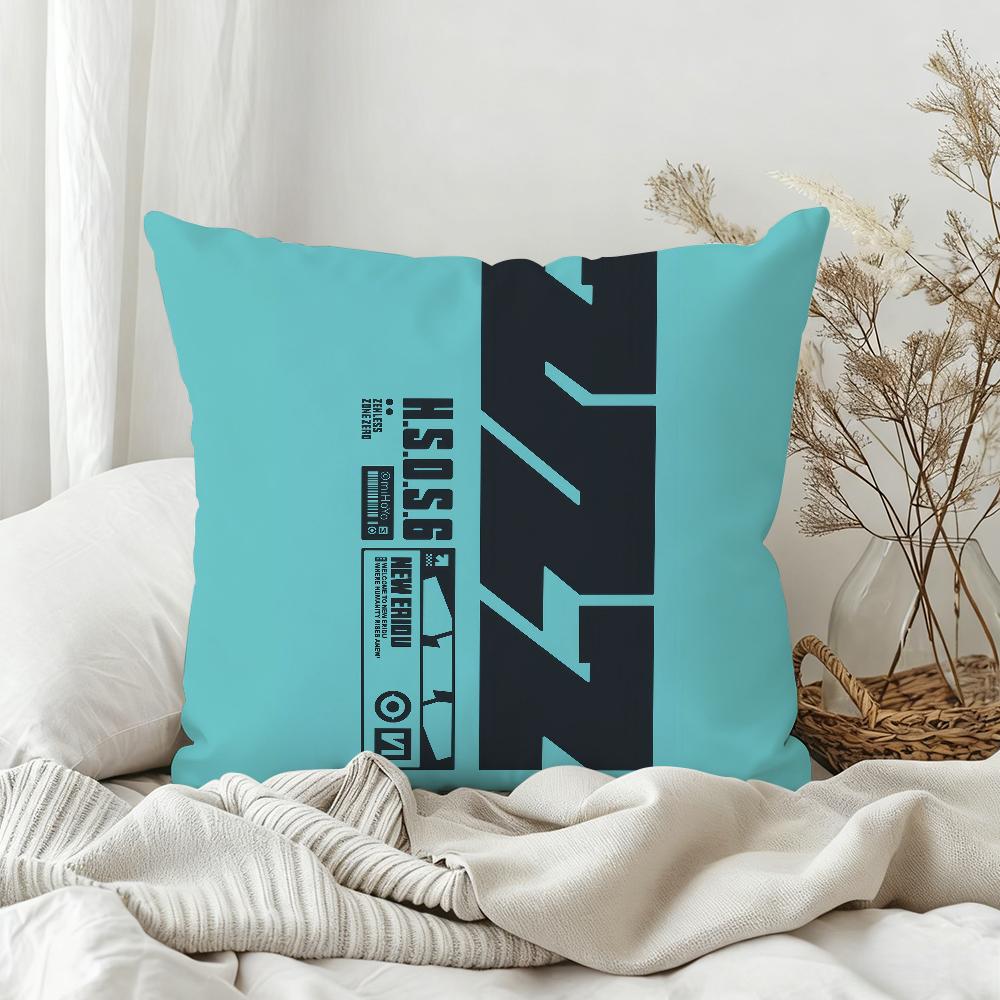 Zenless Zone Zero Hoshimi Miyabi Pillow Case Bedroom Sofa Living Room Backrest Decoration Square Cushion Nap Time