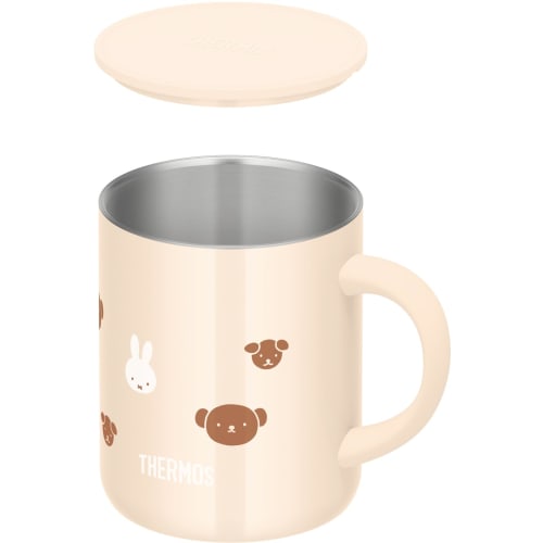 Thermos Vacuum Insulated Mug, 350ml, Miffy, Ivory, JDG-351B IV