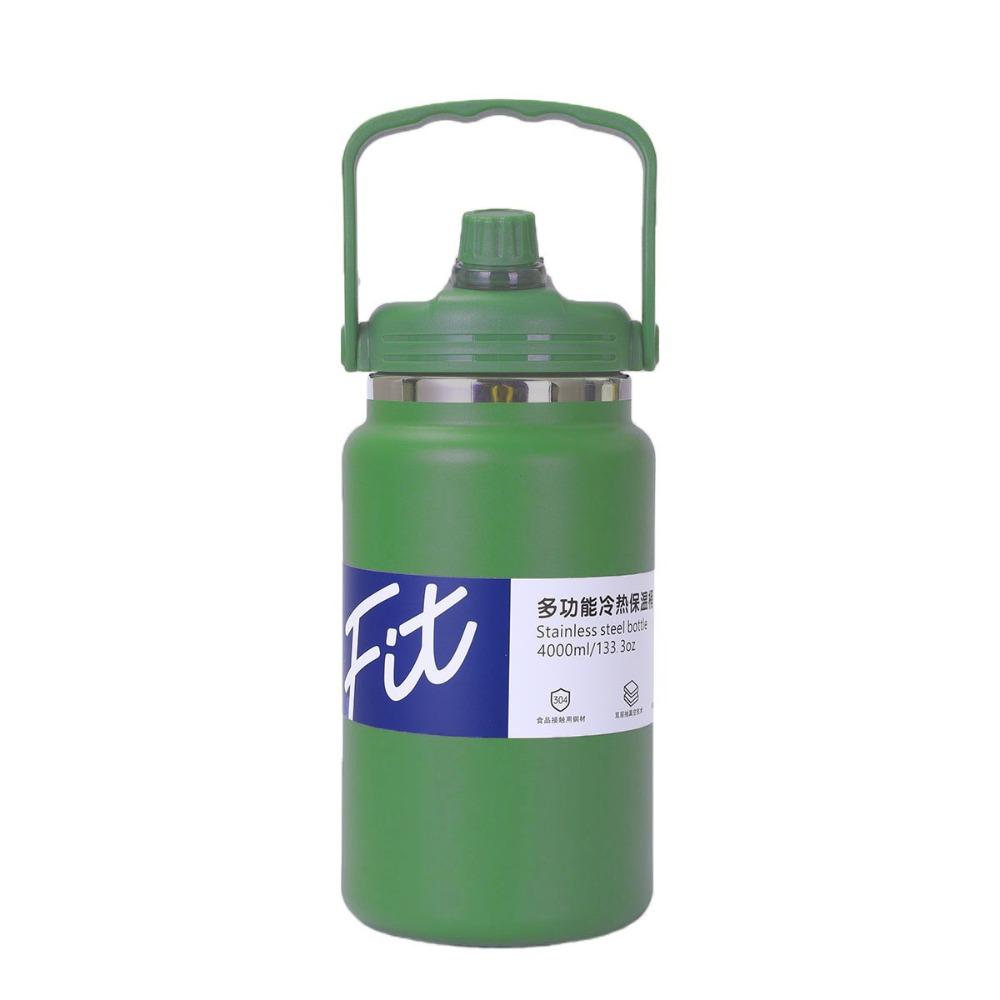 Stainless Steel Insulated Water Bottle 1.5/2/2.5L Vacuum Flask Sport Thermal Cup  Cold/Hot Water