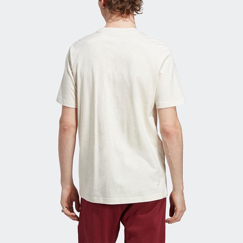 New Adidas T Shirt Men's Wonder White IC8401