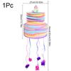 1pc Rainbow Unicorn Theme Birthday Pinatas Cute Horse Candy Gift Pinata Toy For Kids 1st Birthday Party Favors Decor Baby Shower