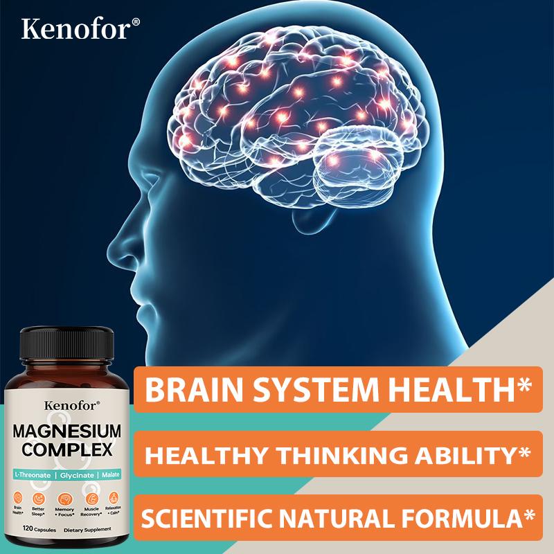 Magnesium Complex 120 Capsules Dietary Supplement